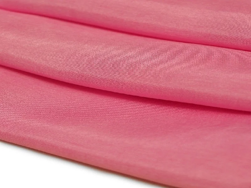 Pink Plain Viscose Dola Silk Fabric