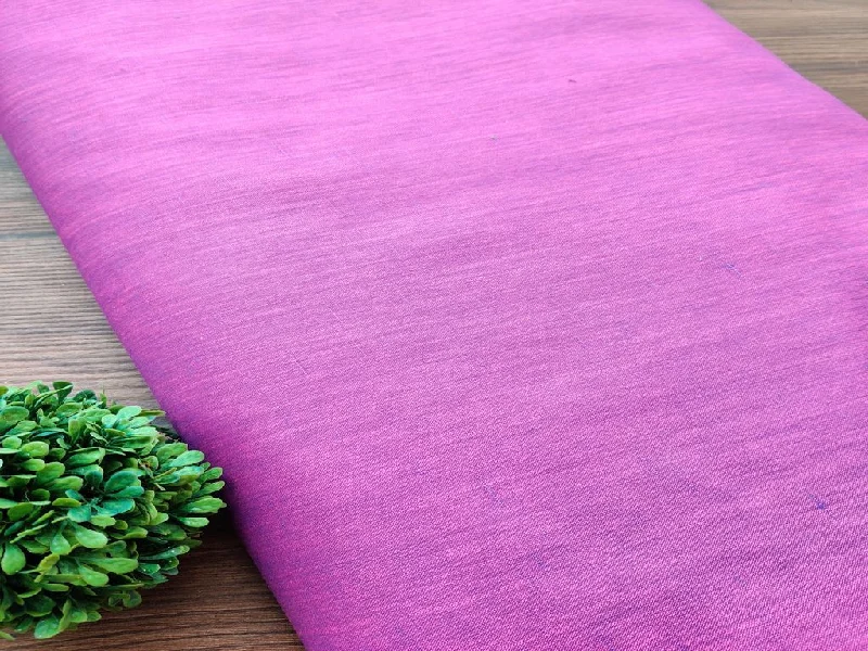 Purple Blue Plain Textured Premium Linen Fabric