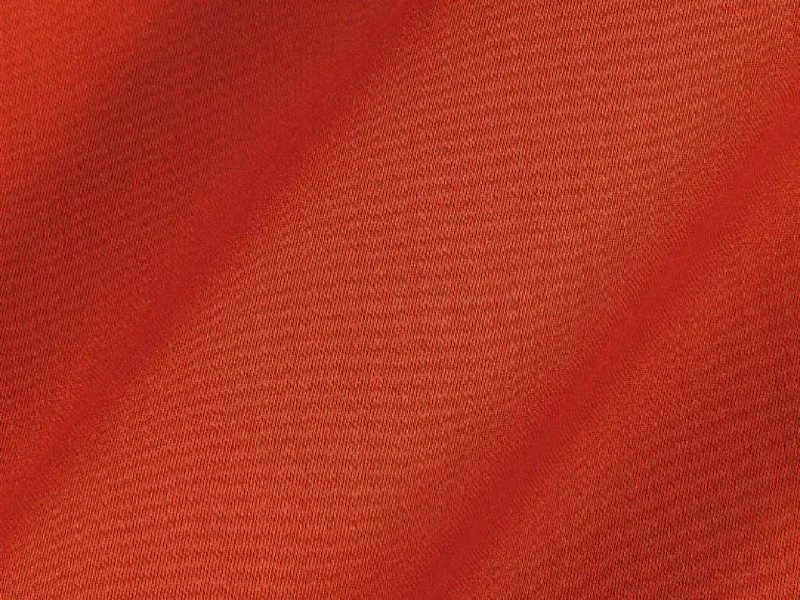 Saffron Orange Plain Dyed Cotton Satin Fabric