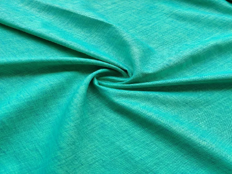 Teal Green Linen Fabric