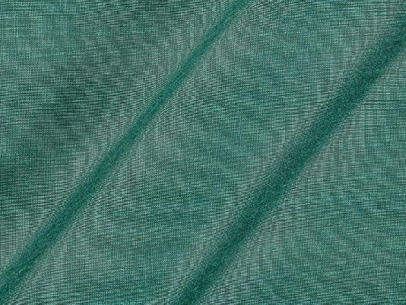 Sea Green Plain Poly Artificial Silk Fabric