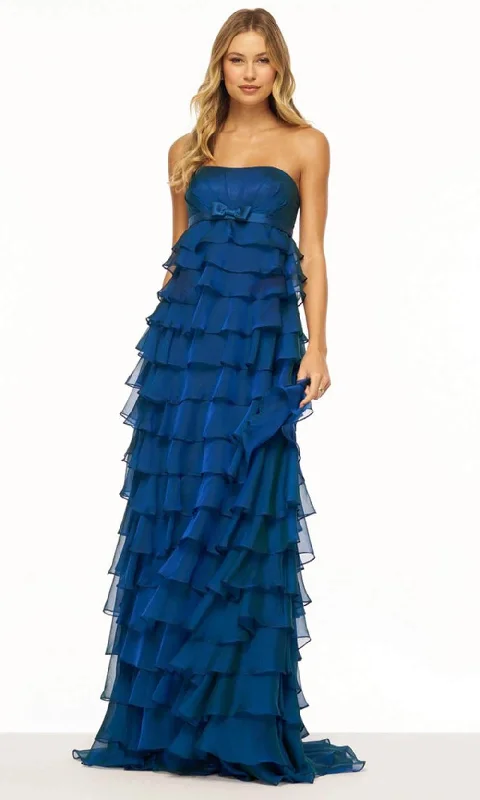 Sherri Hill 56226 - Strapless Bow Accented Dress