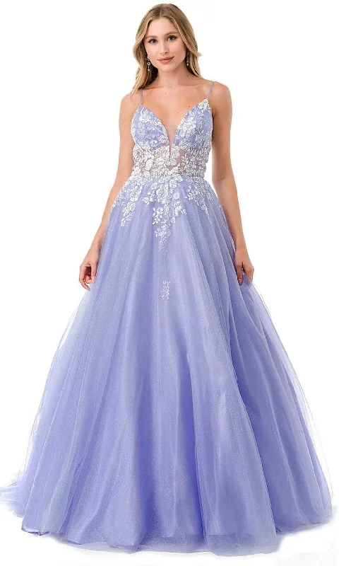 Trevi Collection L2791B - Applique Sweetheart Prom Dress