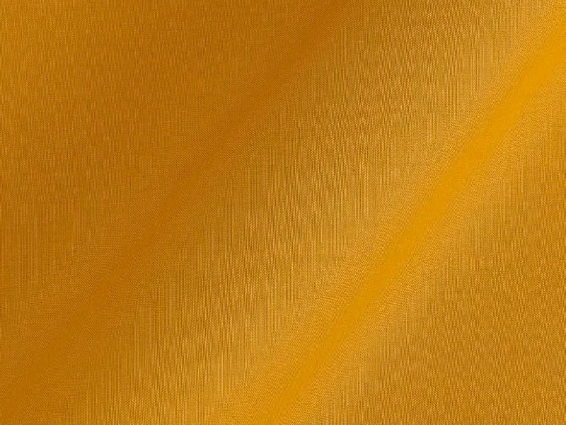 Turmeric Yellow Plain Dyed Cotton Satin Fabric