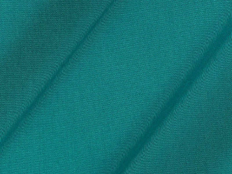 Turquoise Plain Dyed Cotton Satin Fabric