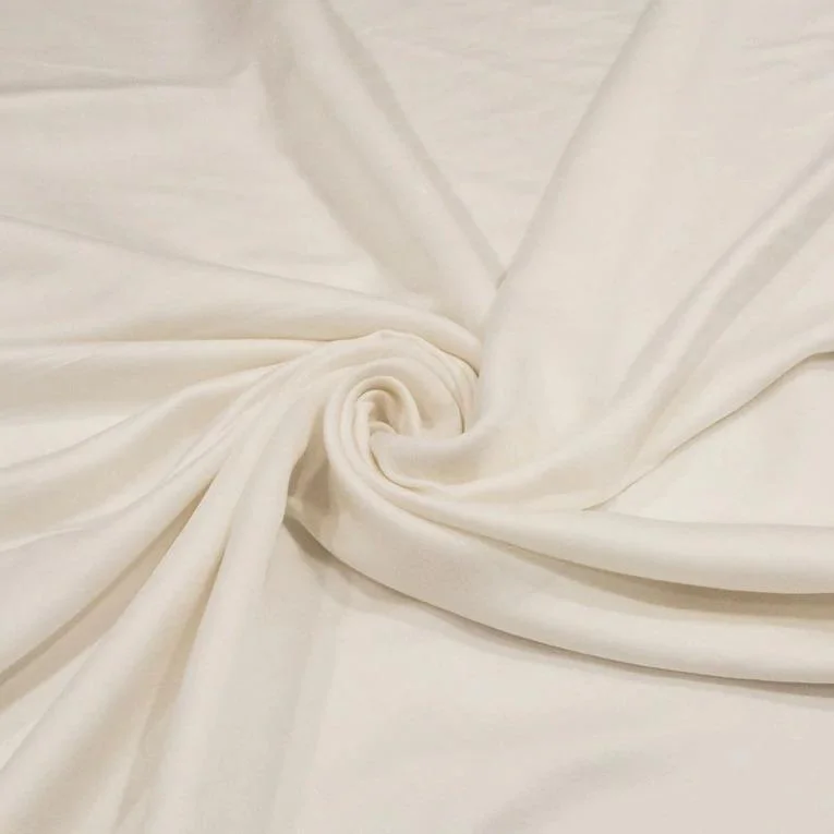 White Plain Dyeable Modal Silk Fabric Tulle unclassified dresses