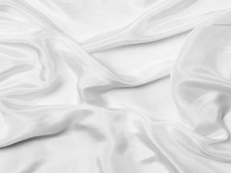 White Dyeable Plain Viscose Natural Crepe Fabric