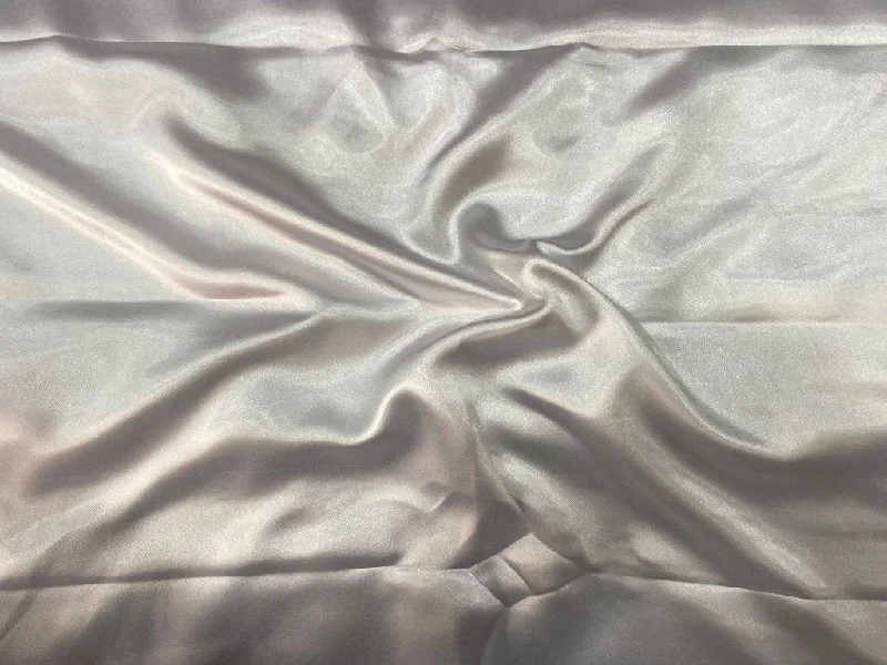 White Plain Japan Silky Satin Fabric