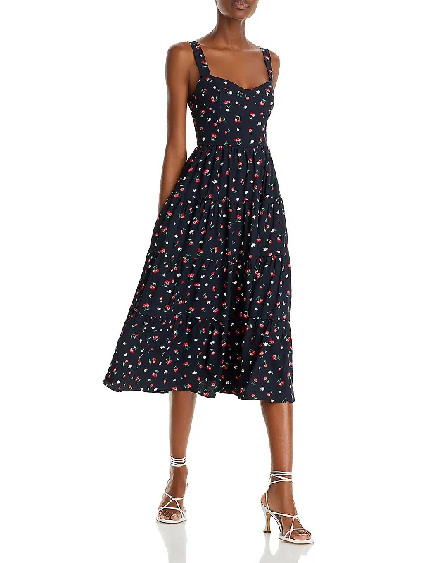 Womens Daytime Midi Sundress