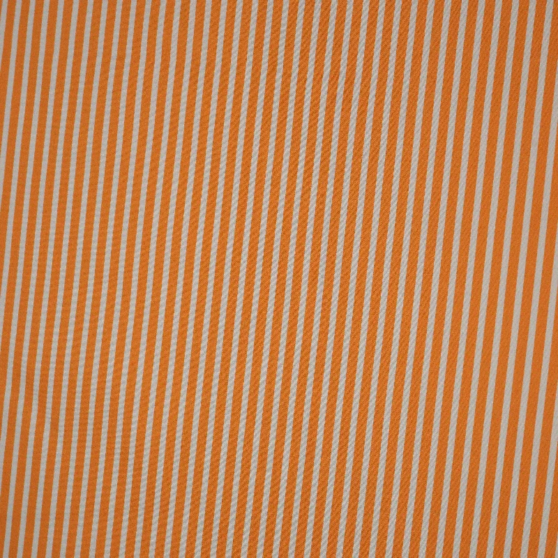 Citrus Stripes Swirl Italian Cotton Shirt Fabric