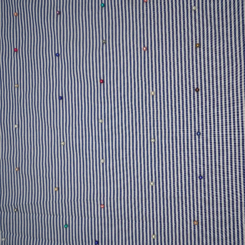 Sailor's Pearl Italian Cotton Shirt Fabric