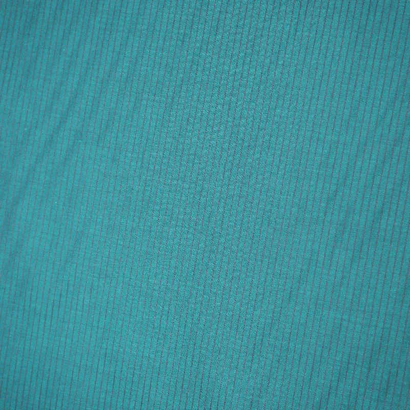 Teal Ripple Italian Cotton Shirt Fabric