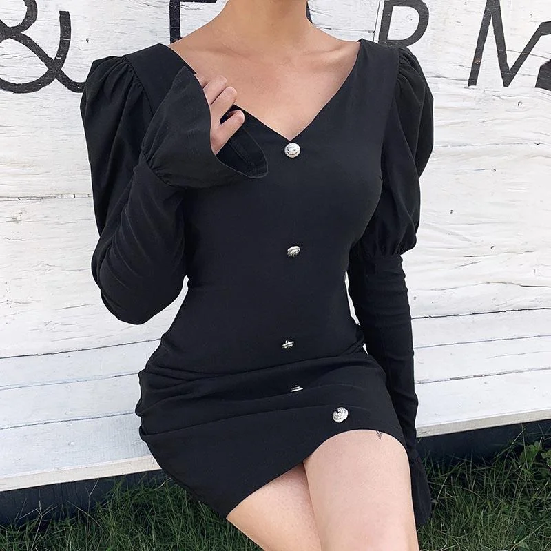 Tight Little Black Dress